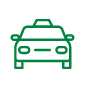 Taxi service for the driver and/or passengers